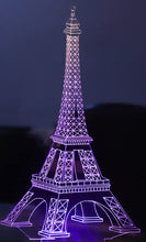 Load image into Gallery viewer, Eiffel Tower 3D LED Illusion Lamp – Paris in Your Room