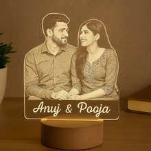 Load image into Gallery viewer, Customized Acrylic Photo Lamp