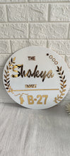 Load image into Gallery viewer, Premium Acrylic Laser-Cut Nameplate